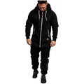 Mono de forro polar con capucha para hombre, nuevo y disponible en stock, de la marca Foreign Trade, color liso, estilo casual.