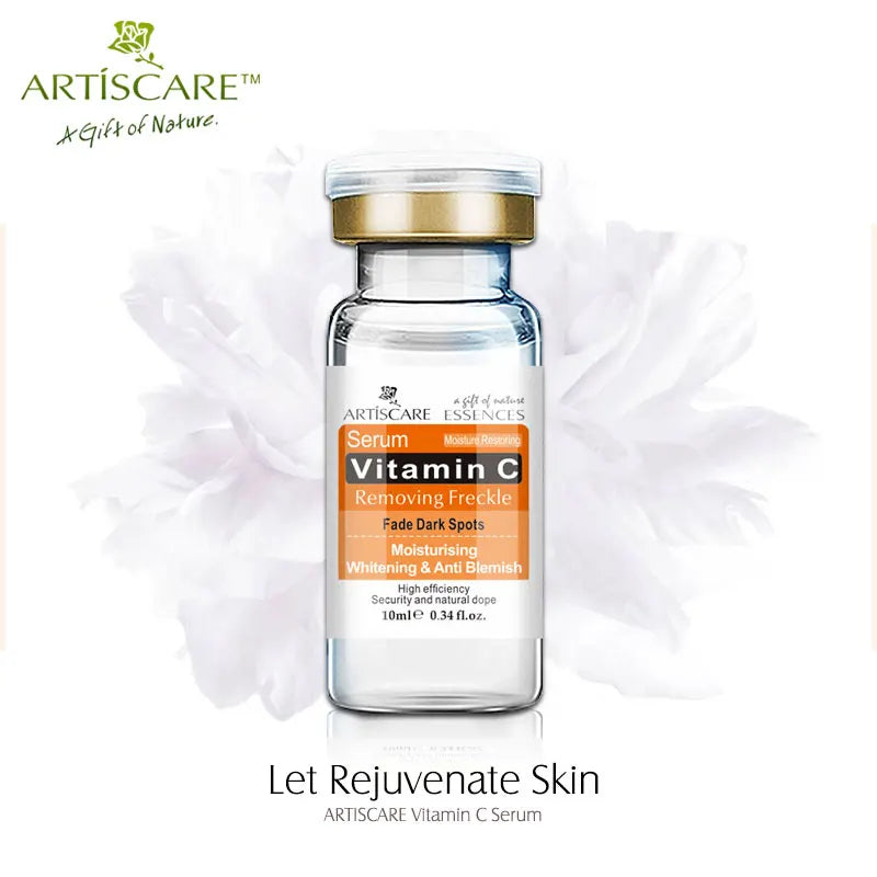 ARTISCARE Sérum de Vitamina C para el Rostro Hidratante 4 Piezas Ácido Hialurónico Cuidado Facial Esencia Nutritiva Productos para el Cuidado de la Piel