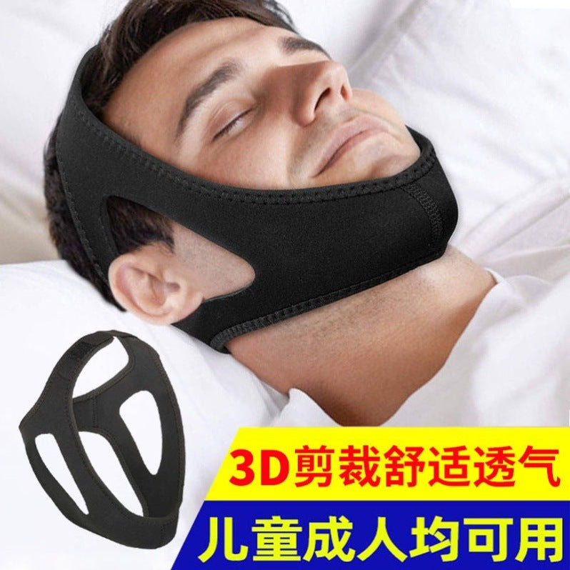 Cinturón Antirronquidos Ajustable – Corrige la Respiración al Dormir | Cómodo, Transpirable y Unisex para Adultos y Niños