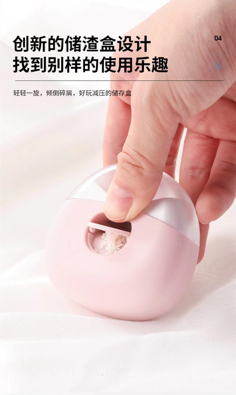 Mini cortauñas eléctrico de alta calidad, ultra silencioso con luz, para adultos, para manicura, recargable, lima de uñas, cortauñas automático.