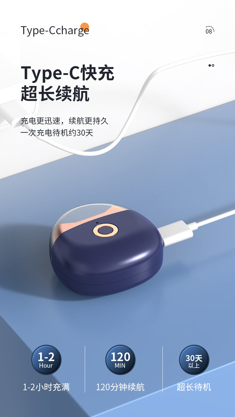 Mini cortauñas eléctrico de alta calidad, ultra silencioso con luz, para adultos, para manicura, recargable, lima de uñas, cortauñas automático.