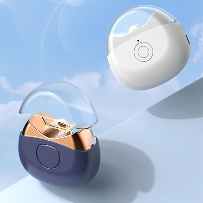 Mini cortauñas eléctrico de alta calidad, ultra silencioso con luz, para adultos, para manicura, recargable, lima de uñas, cortauñas automático.