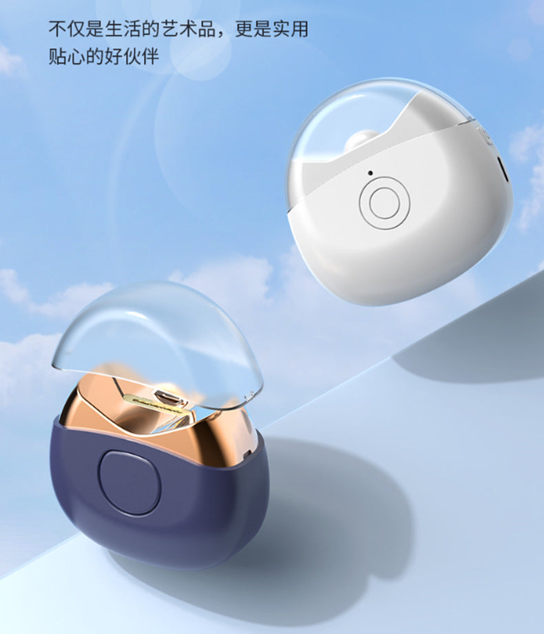 Mini cortauñas eléctrico de alta calidad, ultra silencioso con luz, para adultos, para manicura, recargable, lima de uñas, cortauñas automático.