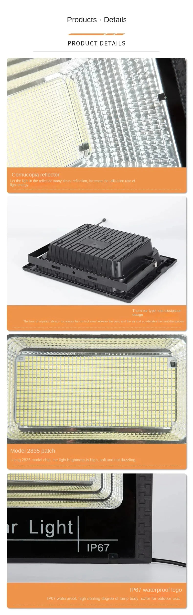 Foco Solar 30W IP67 con Control Remoto – Iluminación Solar para Exteriores