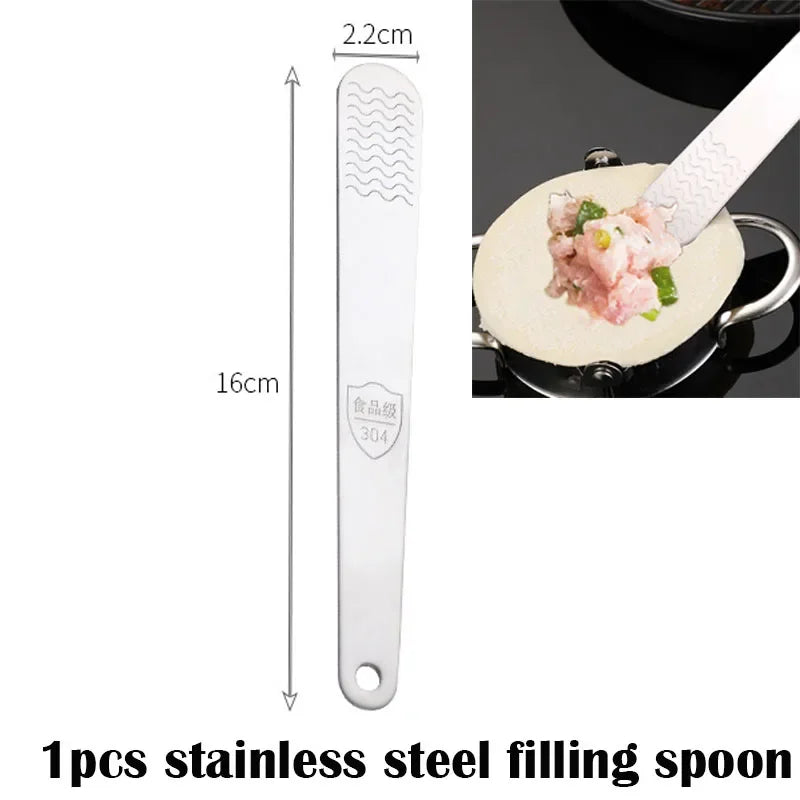 Prensa para Empanadas y Ravioles 2 en 1 – Kit Manual para Hacer Dumplings en Casa
