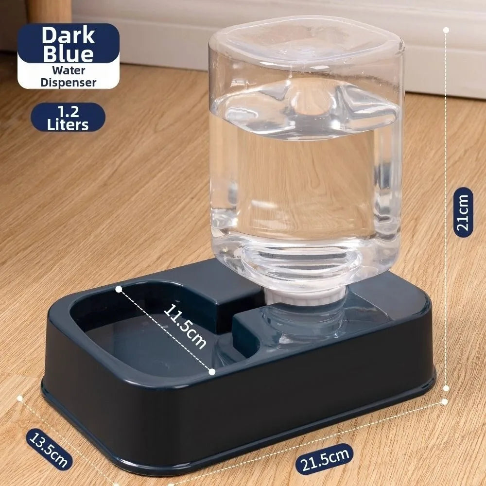 Comedero Automático para Mascotas 1.5L con Dispensador de Agua – Para Gatos y Perros