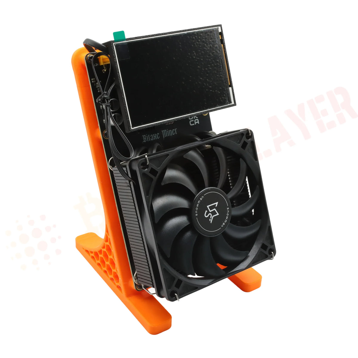 Minero Bitcoin NerdQaxe++ 6TH/s – Solo Miner SHA-256 de Bajo Consumo 100W