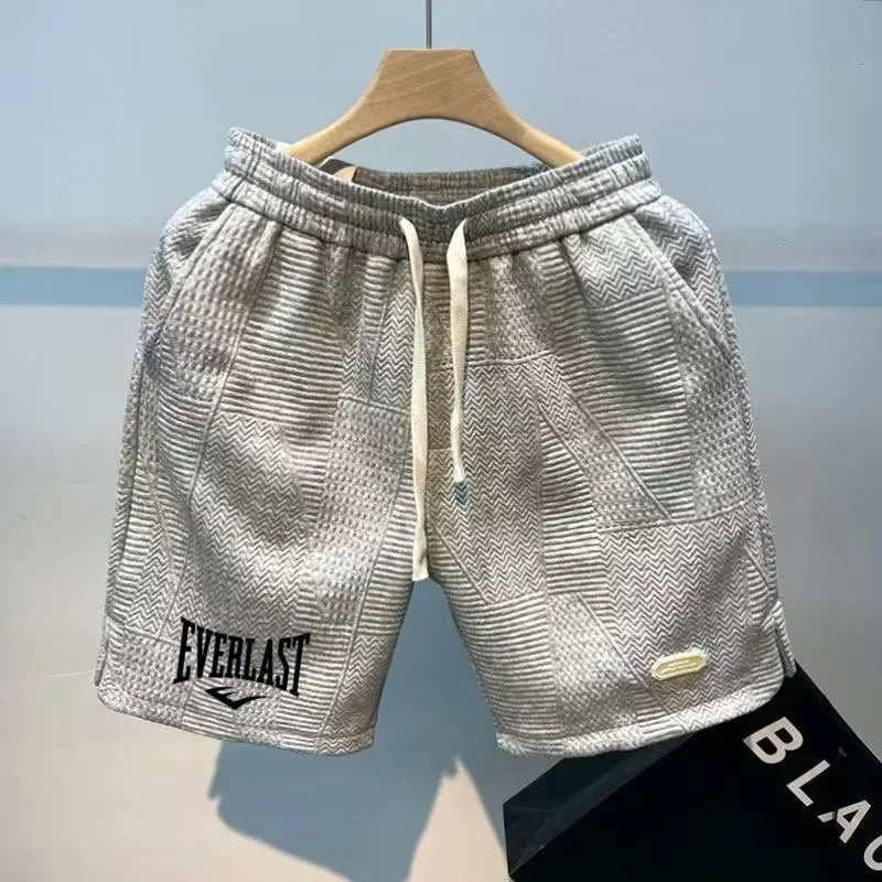 Pantalones cortos casuales estampados nuevos de 2026, pantalones cortos para hombre modernos y populares, transpirables y cómodos, ideales para deportes de primavera/verano.