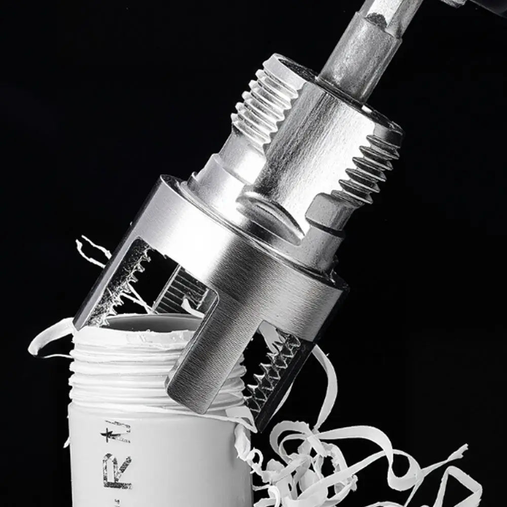 Nuevo kit roscador de tuberías de PVC de 4/6 puntos para rosca interna/externa, rosca rápida, abridor de tuberías de agua PPR, herramienta para roscar tuberías de agua