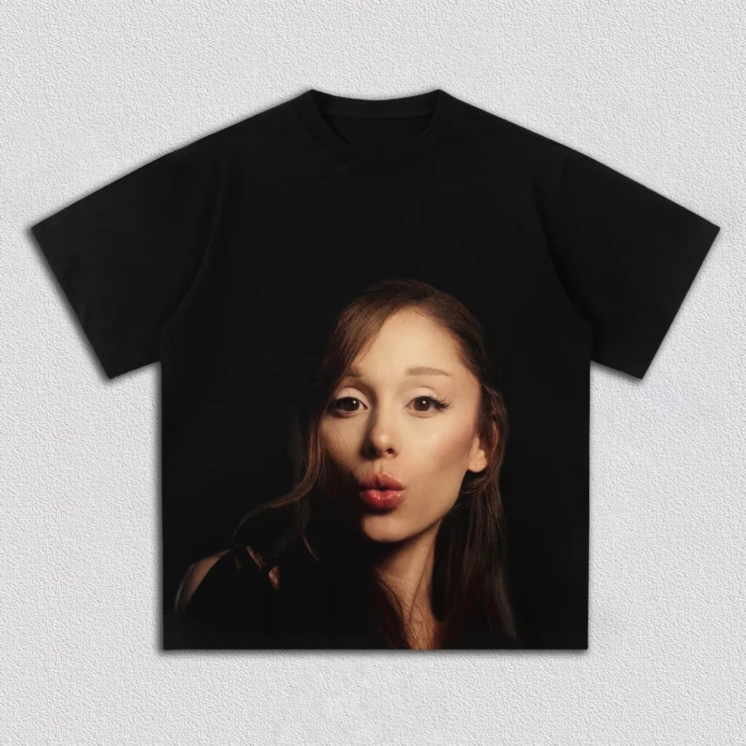 Camiseta unisex de algodón con diseño de pétalos de Ariana Grande (2026), estilo Y2K, casual, de alta calidad, exclusiva para fans de la gira.