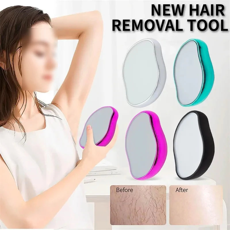 Depilador de Cristal Nano para Uso Doméstico – Depilación Suave, Rápida y Sin Dolor
¡Olvídate de los rastrillos y las irritaciones! Descubre una forma práctica y cómoda de eliminar el vello corporal mientras dejas tu piel suave y exfoliada.