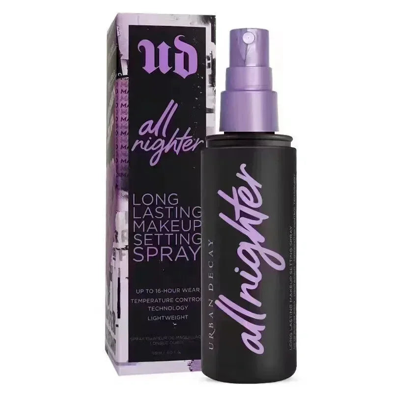 Spray fijador de maquillaje que forma rápidamente una película, maquillaje de larga duración, control de grasa, resistente al sudor y a las manchas. Versión clásica de 118 ml.