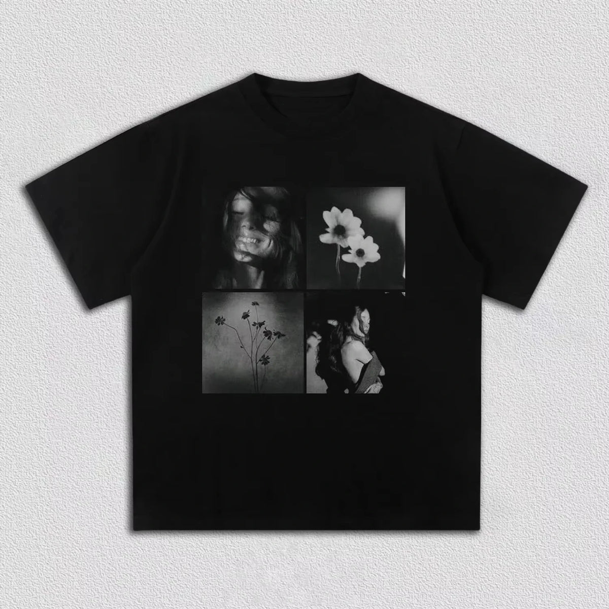 Camiseta unisex de algodón con diseño de pétalos de Ariana Grande (2026), estilo Y2K, casual, de alta calidad, exclusiva para fans de la gira.