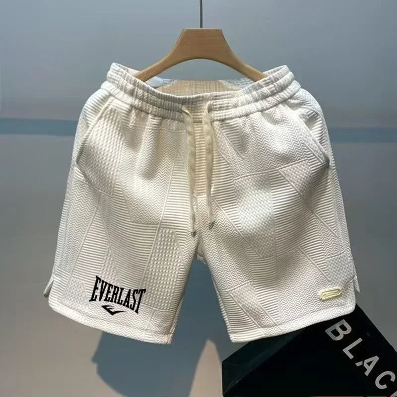 Pantalones cortos casuales estampados nuevos de 2026, pantalones cortos para hombre modernos y populares, transpirables y cómodos, ideales para deportes de primavera/verano.
