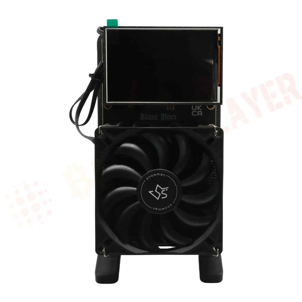 Minero Bitcoin NerdQaxe++ 6TH/s – Solo Miner SHA-256 de Bajo Consumo 100W