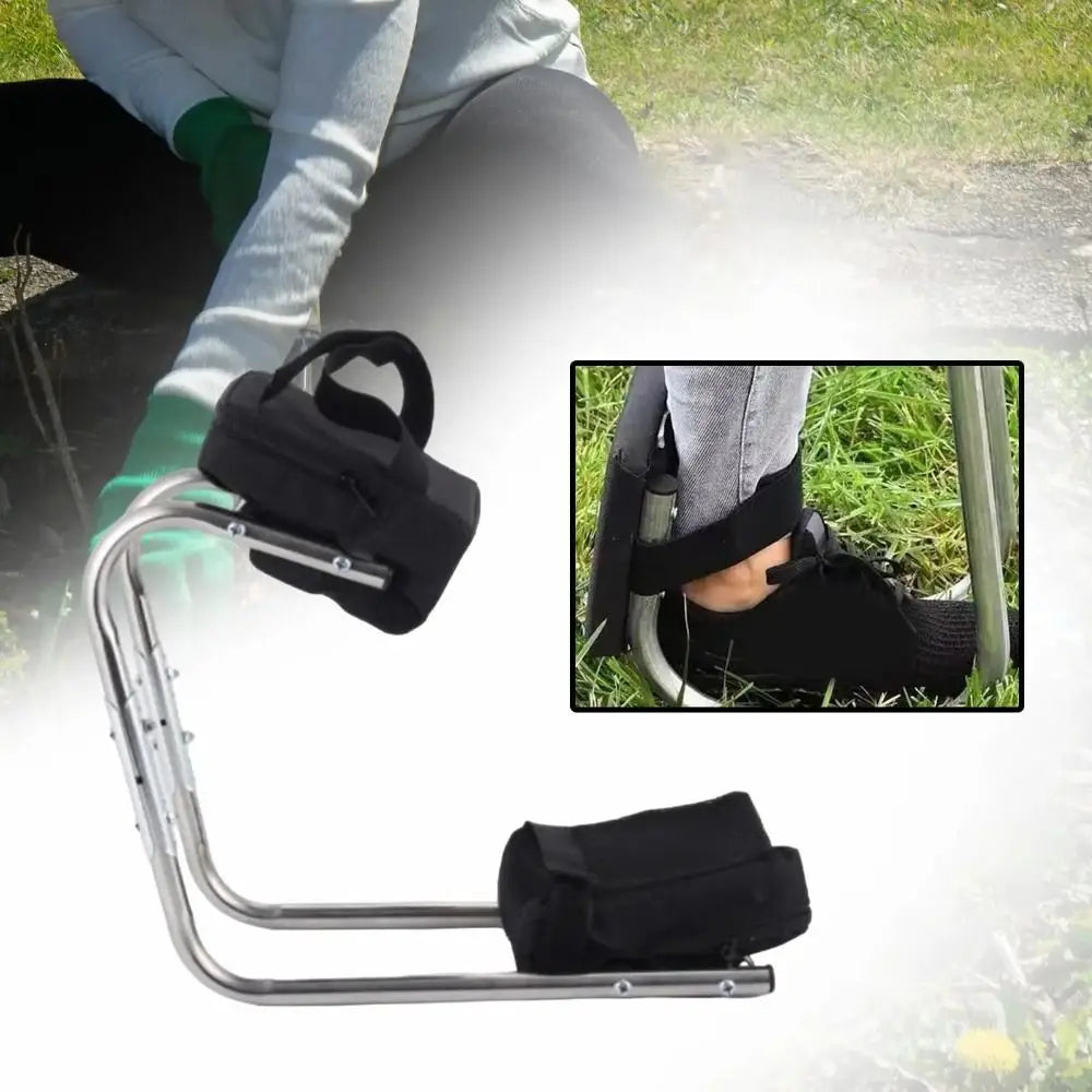 Protector de rodilla portátil y resistente, asiento de rodilla para jardín que ahorra esfuerzo, soporte de tobillo ergonómico para arrodillarse en el jardín.