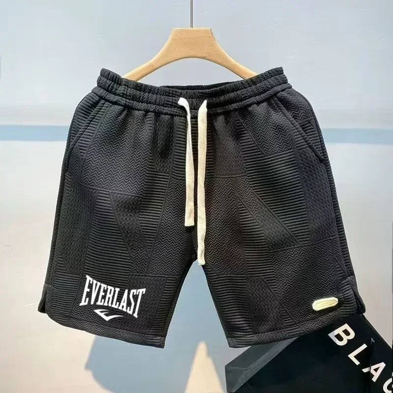 Pantalones cortos casuales estampados nuevos de 2026, pantalones cortos para hombre modernos y populares, transpirables y cómodos, ideales para deportes de primavera/verano.