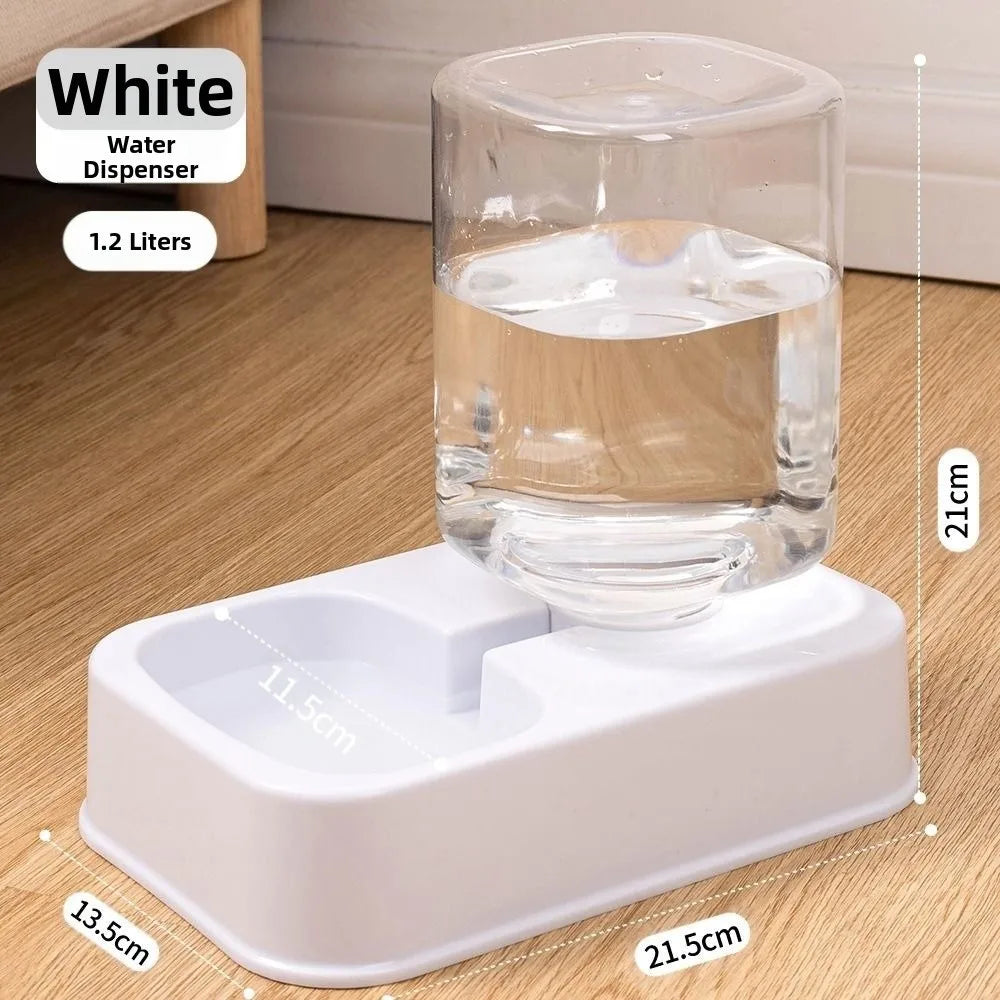 Comedero Automático para Mascotas 1.5L con Dispensador de Agua – Para Gatos y Perros