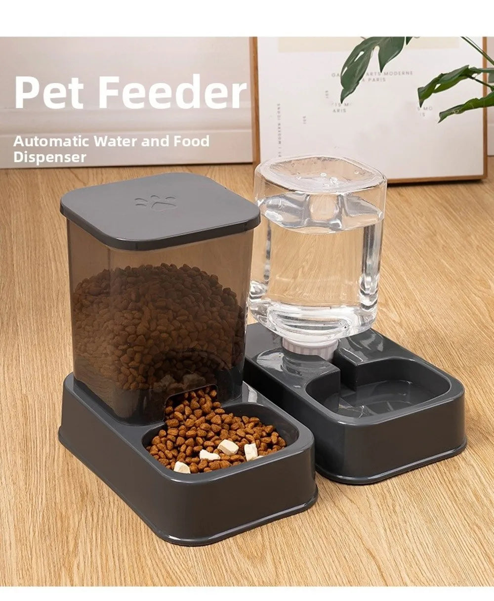 Comedero Automático para Mascotas 1.5L con Dispensador de Agua – Para Gatos y Perros