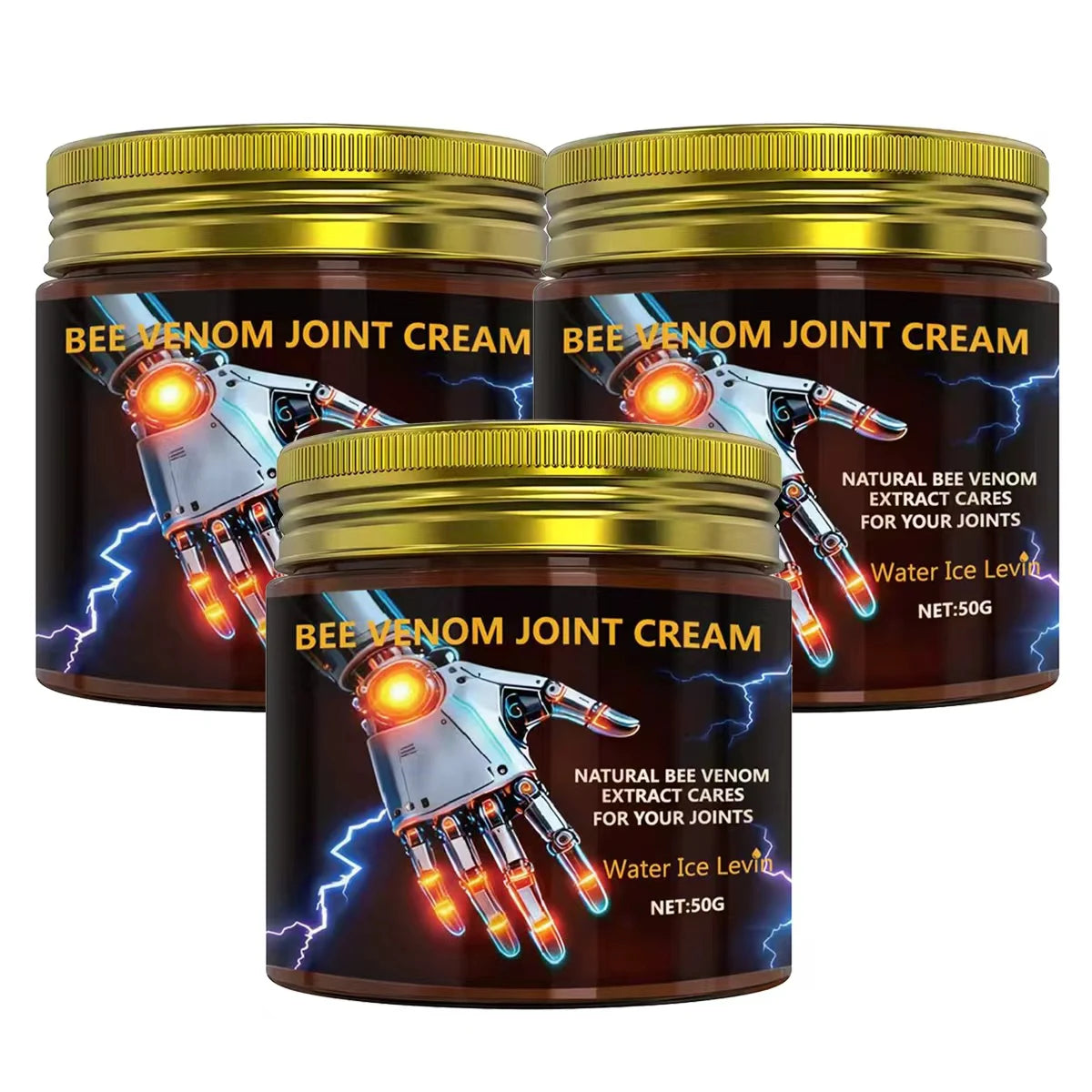 Crema para Articulaciones con Veneno de Abeja y Ácido Hialurónico – Hidratación Profunda y Cuidado Diario