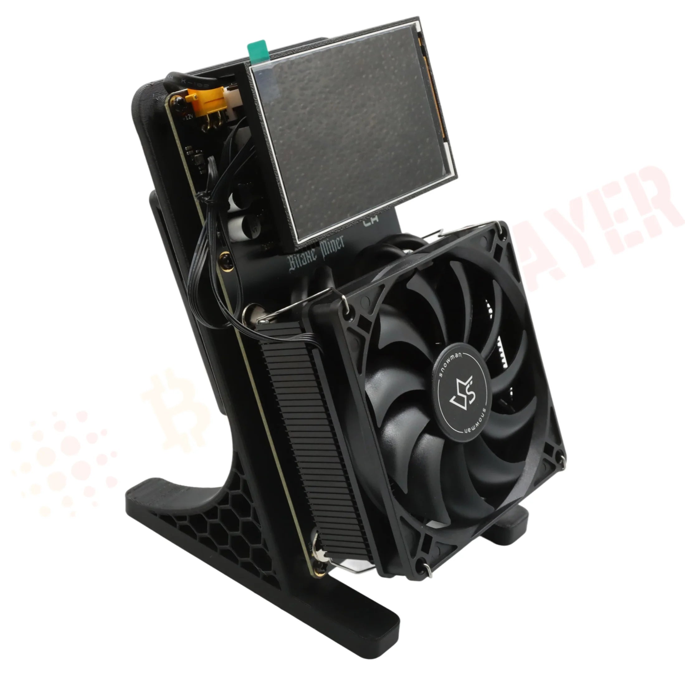 Minero Bitcoin NerdQaxe++ 6TH/s – Solo Miner SHA-256 de Bajo Consumo 100W