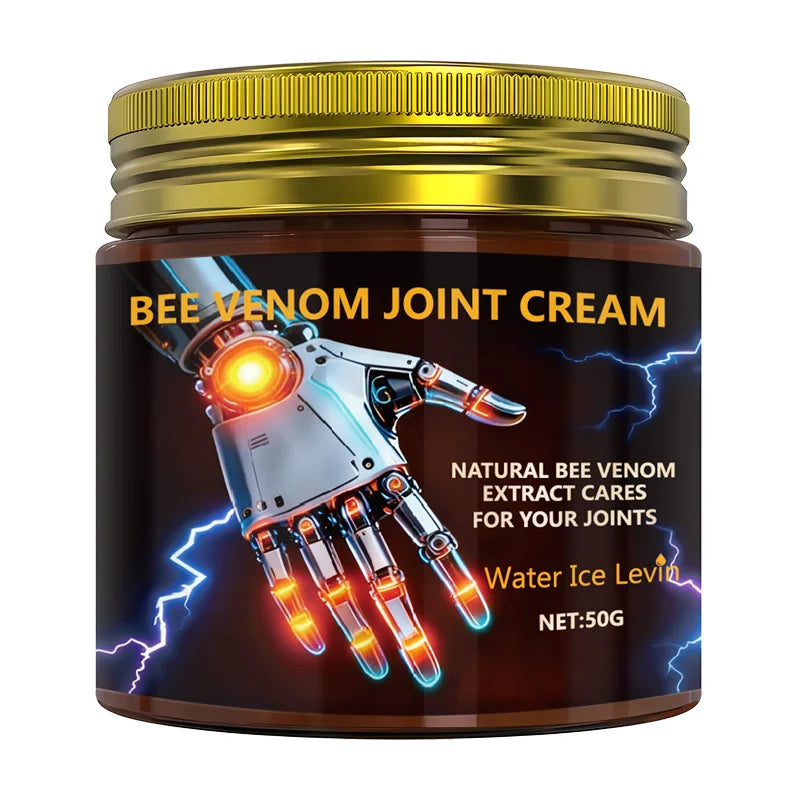 Crema para Articulaciones con Veneno de Abeja y Ácido Hialurónico – Hidratación Profunda y Cuidado Diario