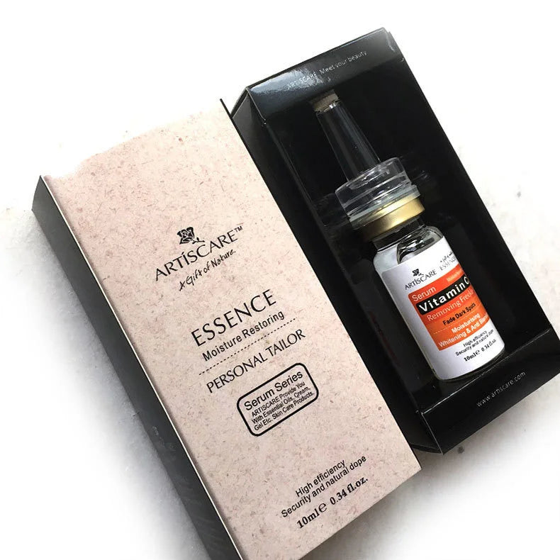 ARTISCARE Sérum de Vitamina C para el Rostro Hidratante 4 Piezas Ácido Hialurónico Cuidado Facial Esencia Nutritiva Productos para el Cuidado de la Piel