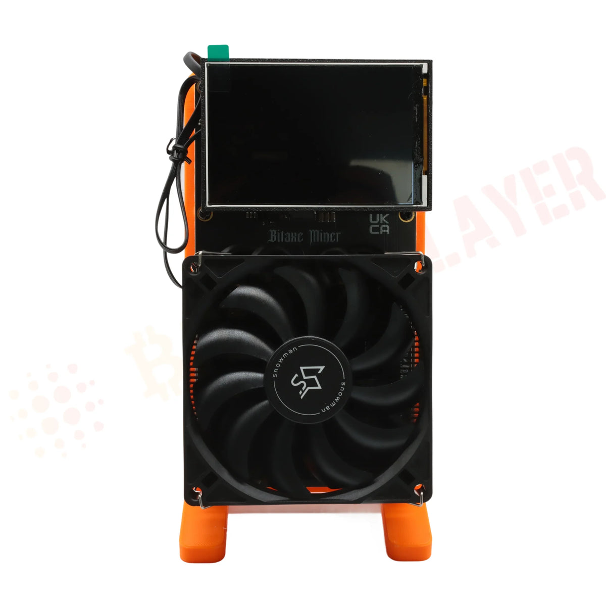 Minero Bitcoin NerdQaxe++ 6TH/s – Solo Miner SHA-256 de Bajo Consumo 100W