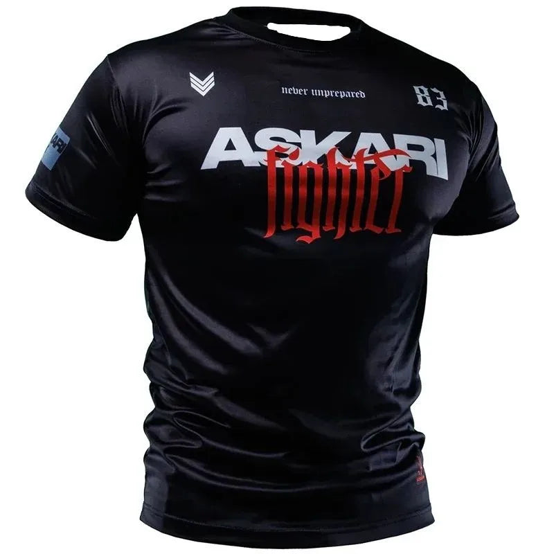 Camiseta Deportiva Ajustada para Hombre – Secado Rápido y Sensación Fría para Gym