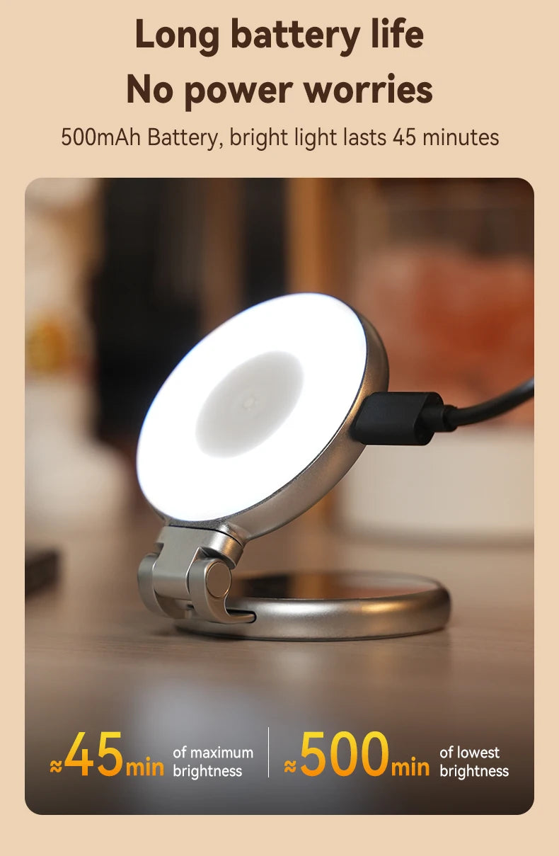 Empuñadura magnética para cámara de teléfono TELESIN, soporte universal para smartphone, ayuda para disparos, control remoto para iPhone y Android.