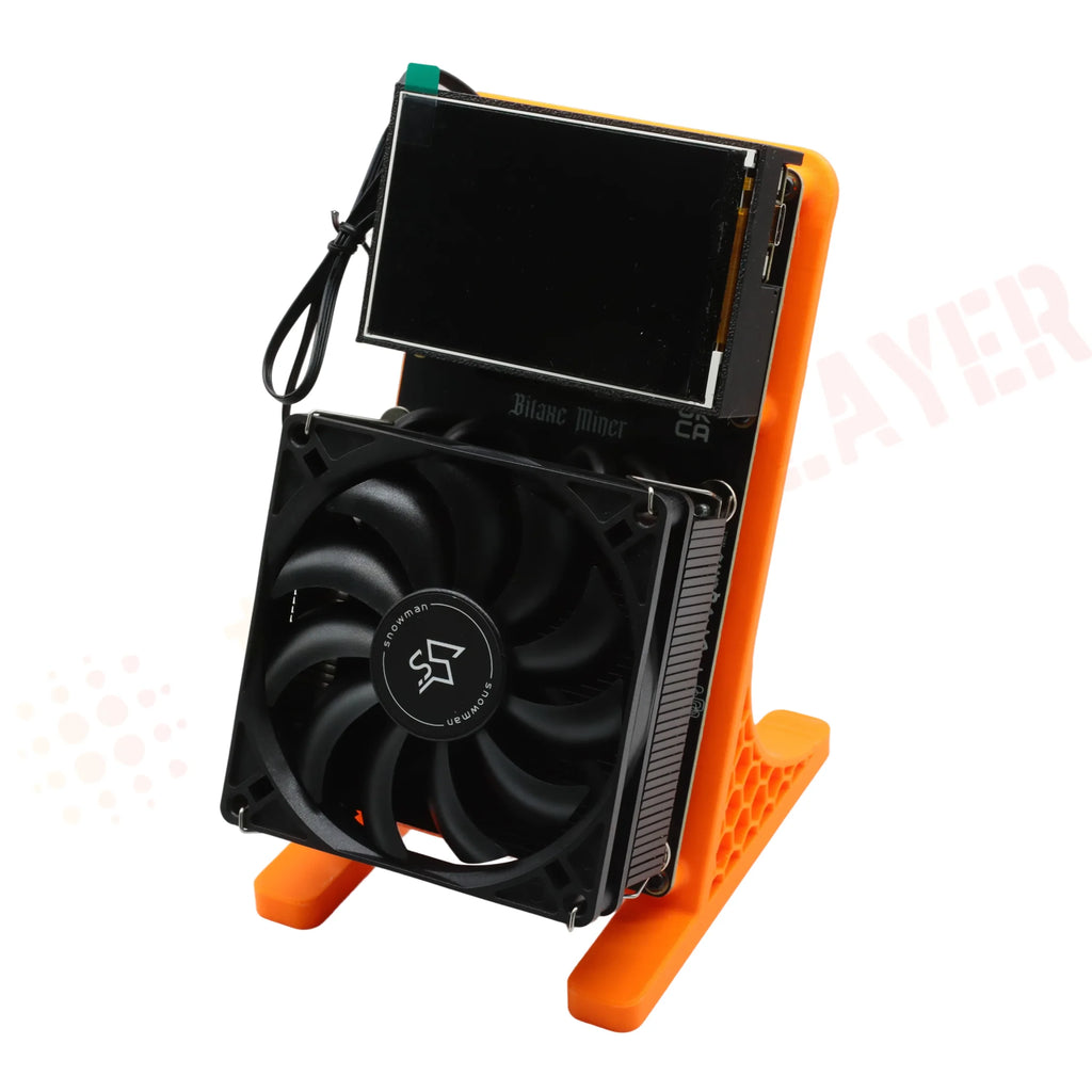Minero Bitcoin NerdQaxe++ 6TH/s – Solo Miner SHA-256 de Bajo Consumo 100W