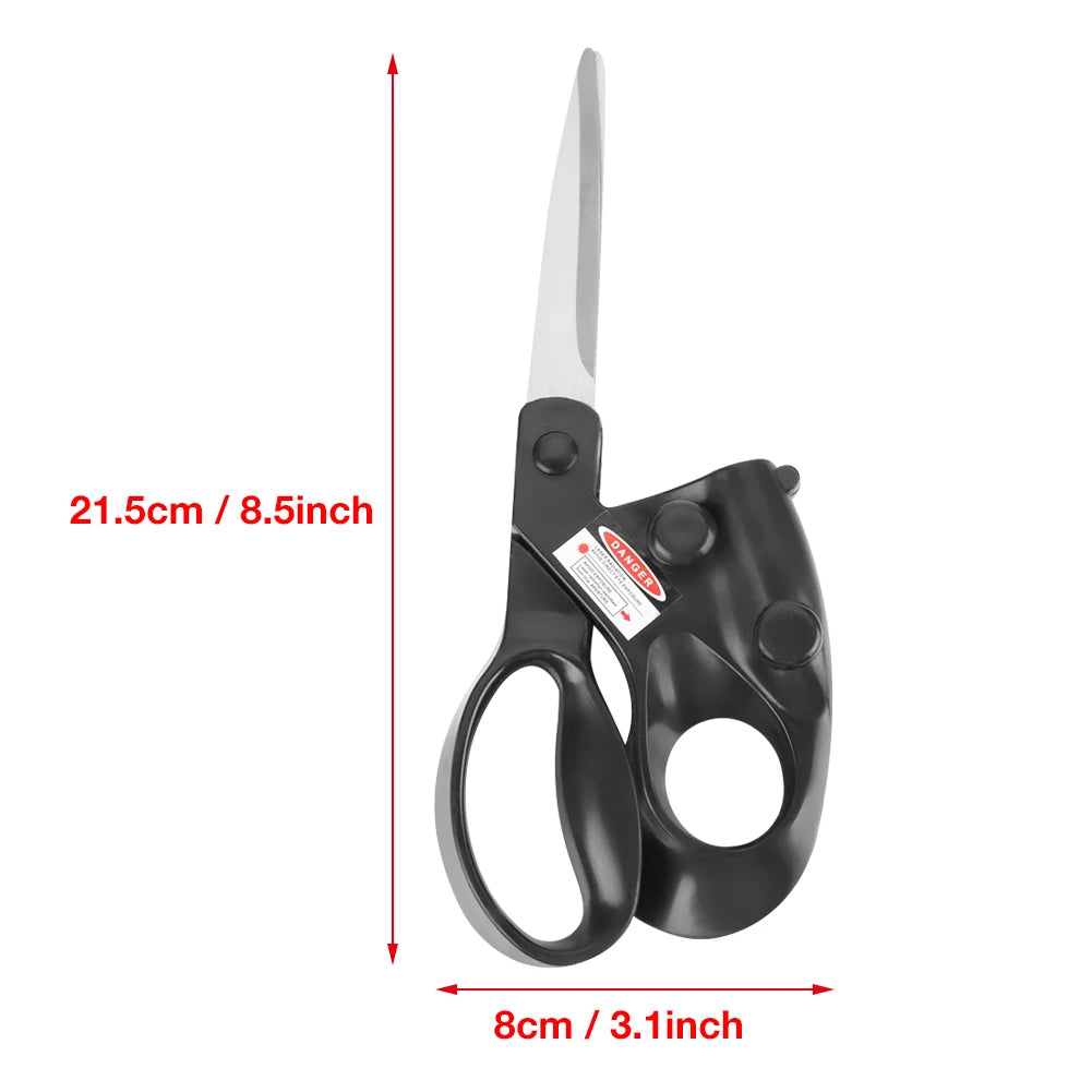 Tijeras con Guía Láser para Costura y Manualidades