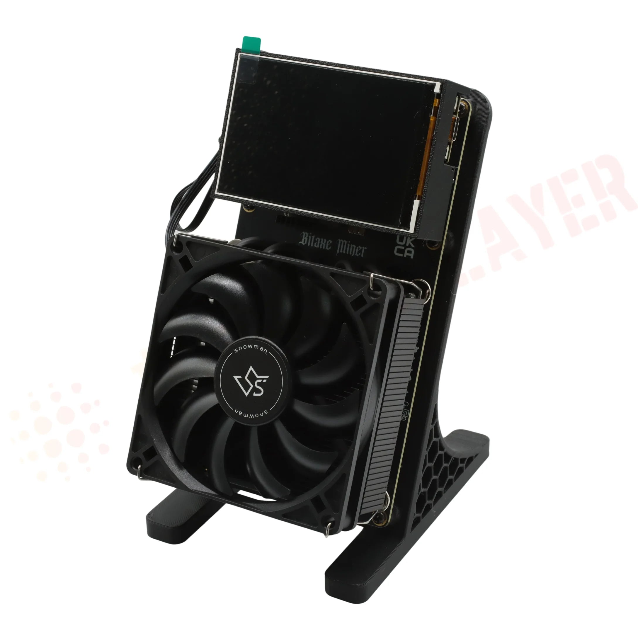 Minero Bitcoin NerdQaxe++ 6TH/s – Solo Miner SHA-256 de Bajo Consumo 100W