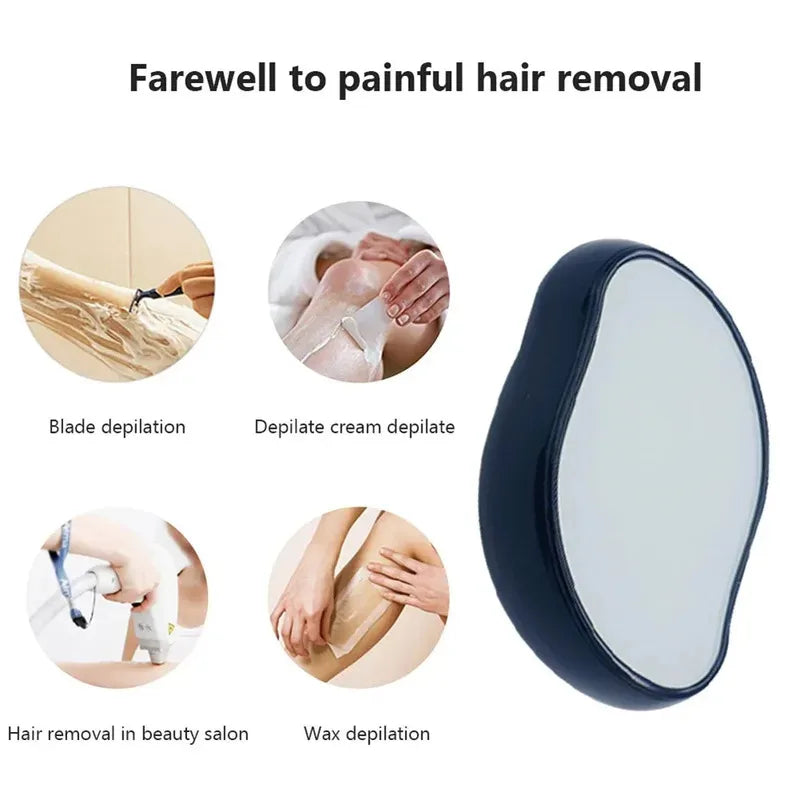 Depilador de Cristal Nano para Uso Doméstico – Depilación Suave, Rápida y Sin Dolor
¡Olvídate de los rastrillos y las irritaciones! Descubre una forma práctica y cómoda de eliminar el vello corporal mientras dejas tu piel suave y exfoliada.